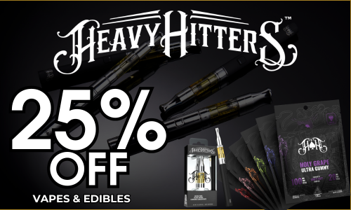 25% OFF | HEAVY HITTERS FRIDAY