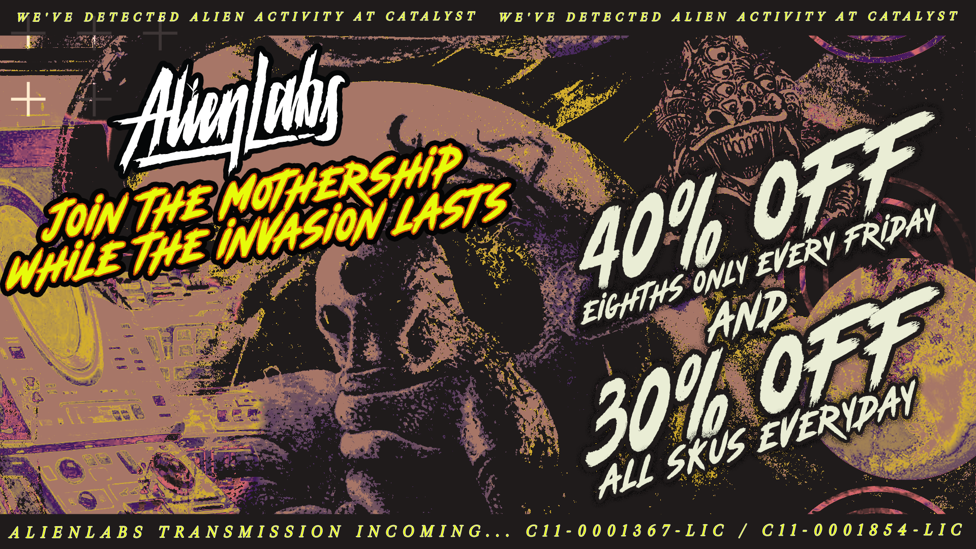 40% Off Alien Labs Friday deal offer