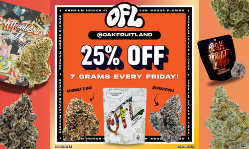 25% Off Oak Fruit Land deal offer