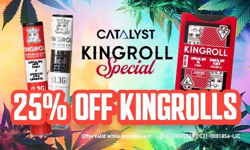 25% Off King Roll deal offer