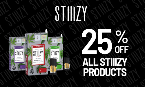 25% OFF | STIIIZY deal offer