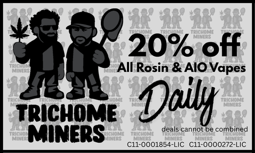 20% Off Trichome Miners deal offer